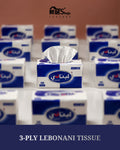 3 Ply Soft Tissues 6 Pcs (180x180 mm) 600 Sheets