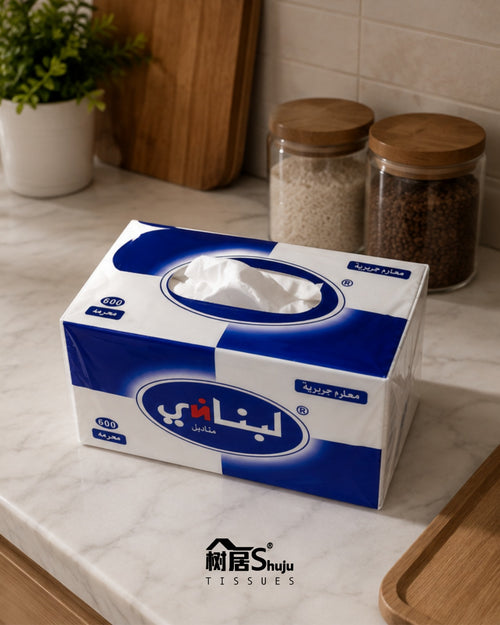 3 Ply Soft Tissues 6 Pcs (180x180 mm) 600 Sheets