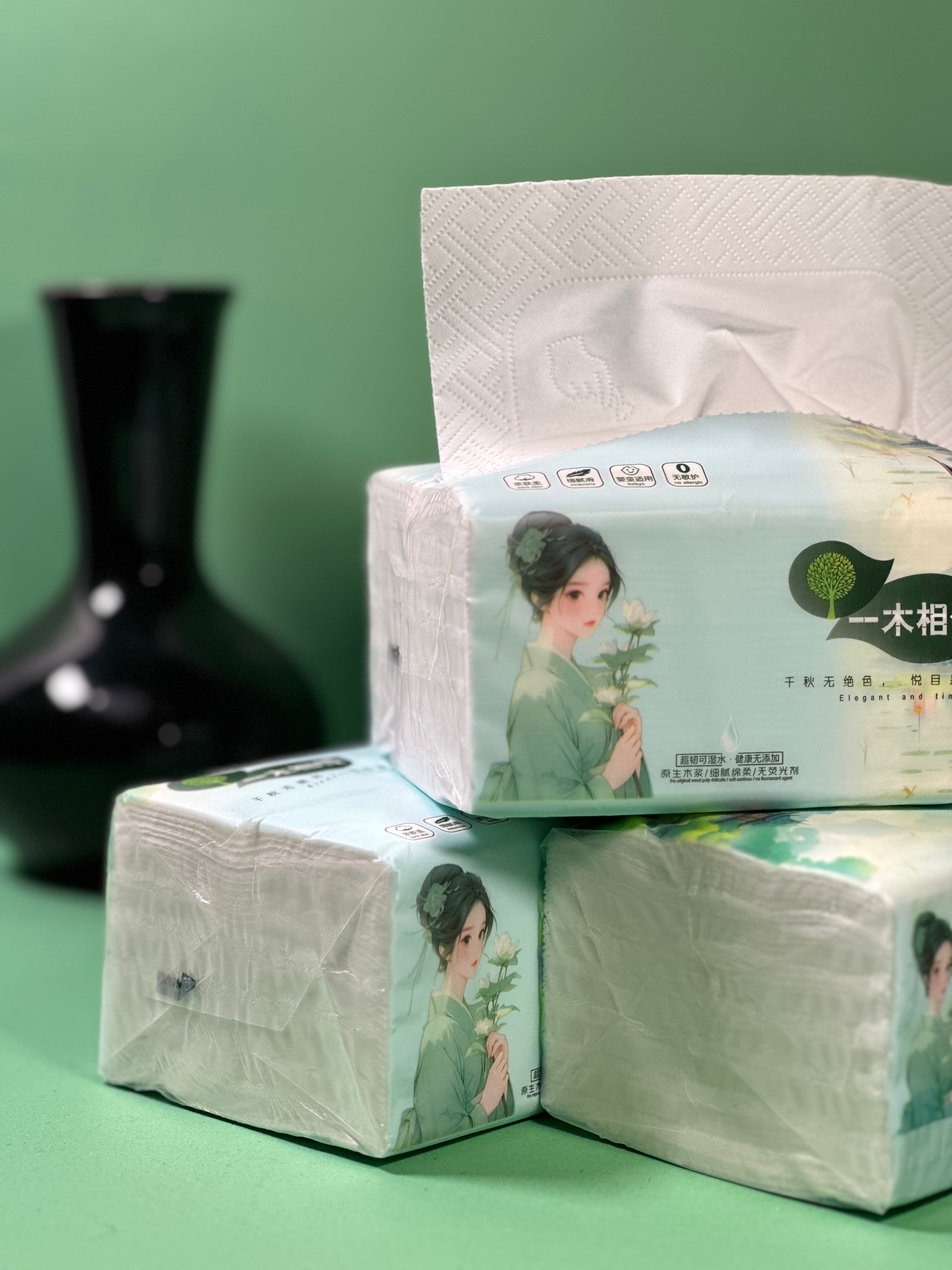 5 Ply Soft Tissues 10 Pcs (140x180 mm) 380 Sheets