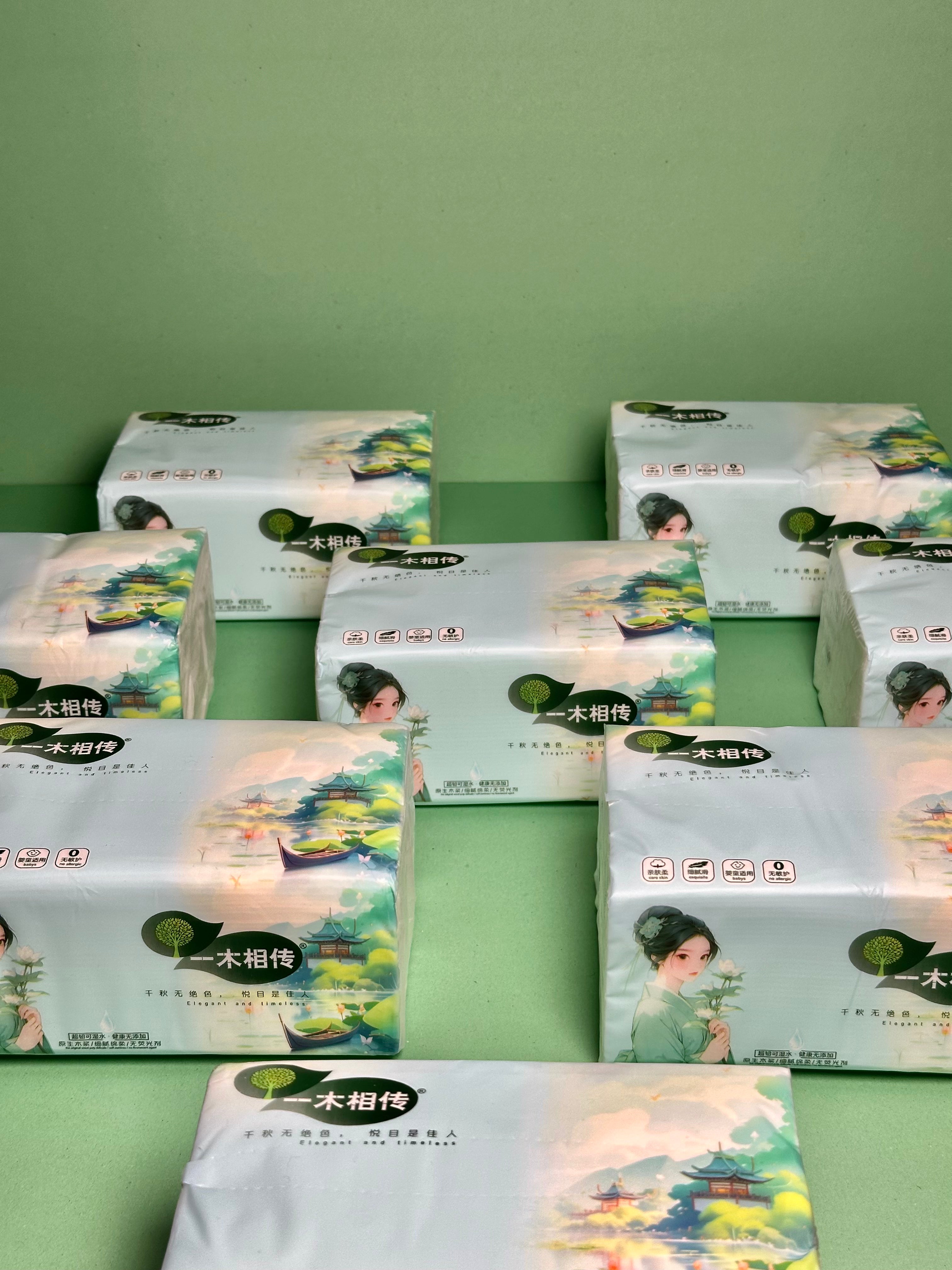5 Ply Soft Tissues 10 Pcs (140x180 mm) 380 Sheets