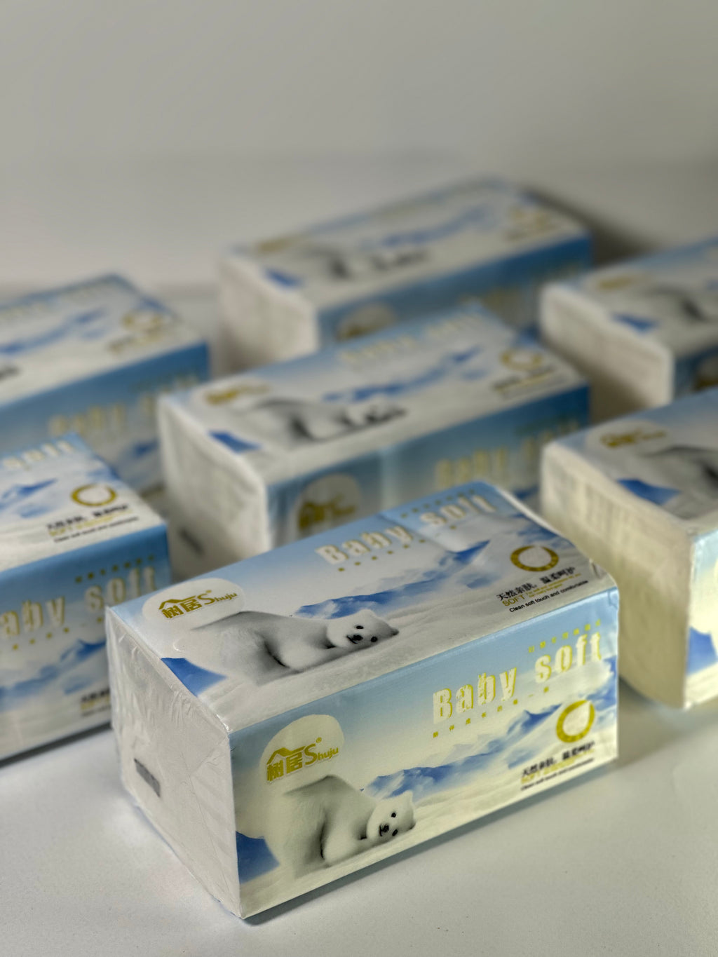 5 Ply Soft Tissues 10 Pcs (156x180 mm) 500 Sheets