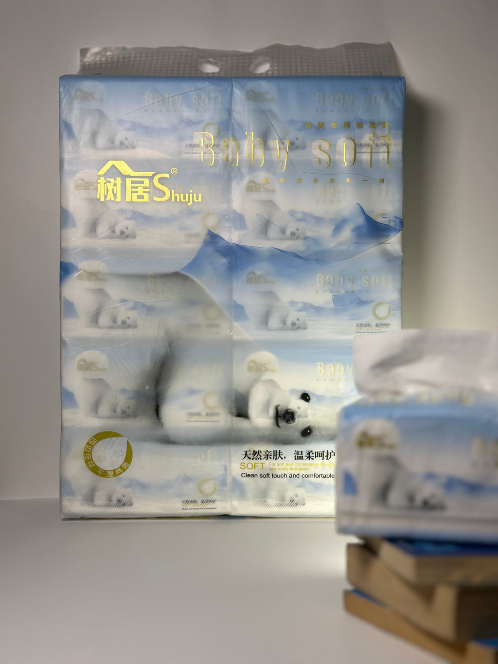 5 Ply Soft Tissues 10 Pcs (156x180 mm) 500 Sheets