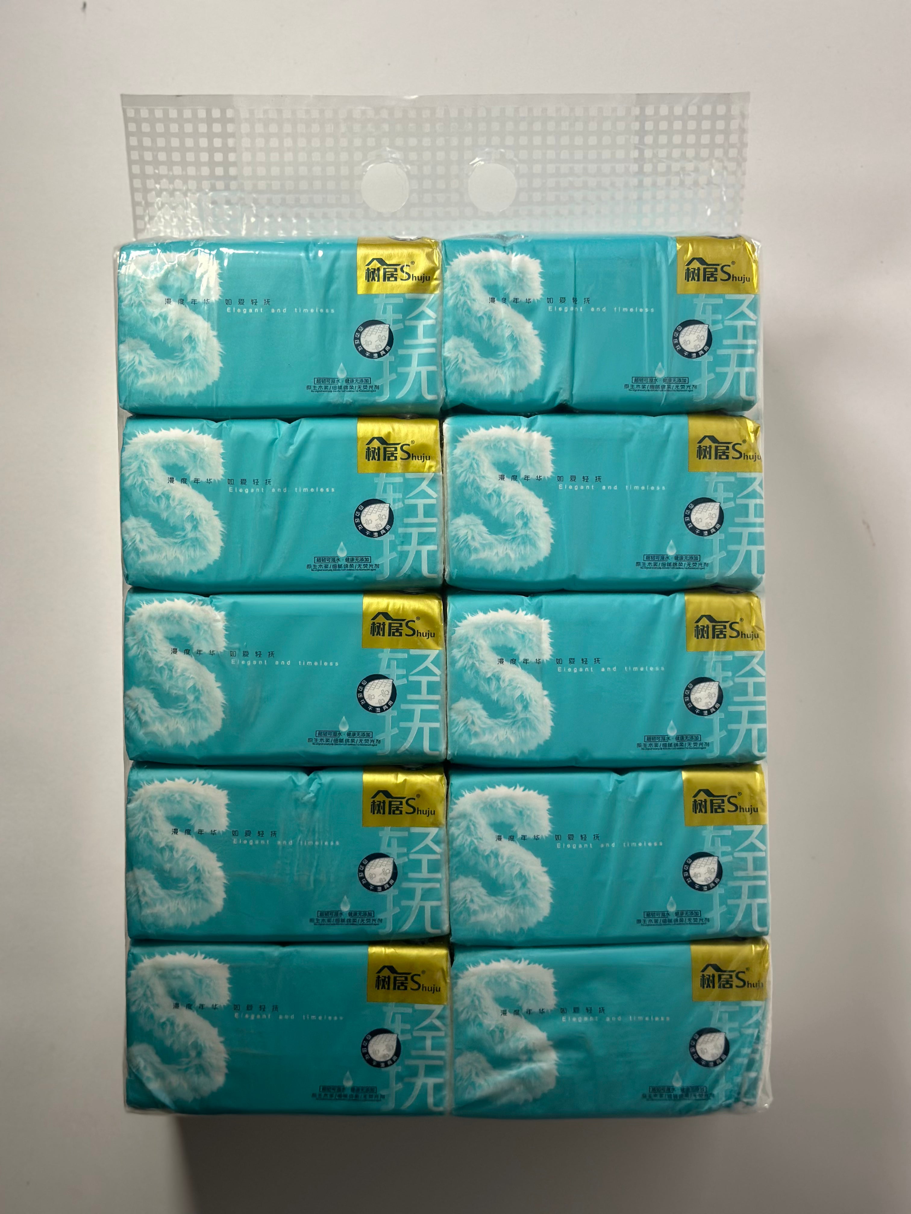 4 Ply Soft Tissues 10 Pcs (130x180 mm) 400 Sheets
