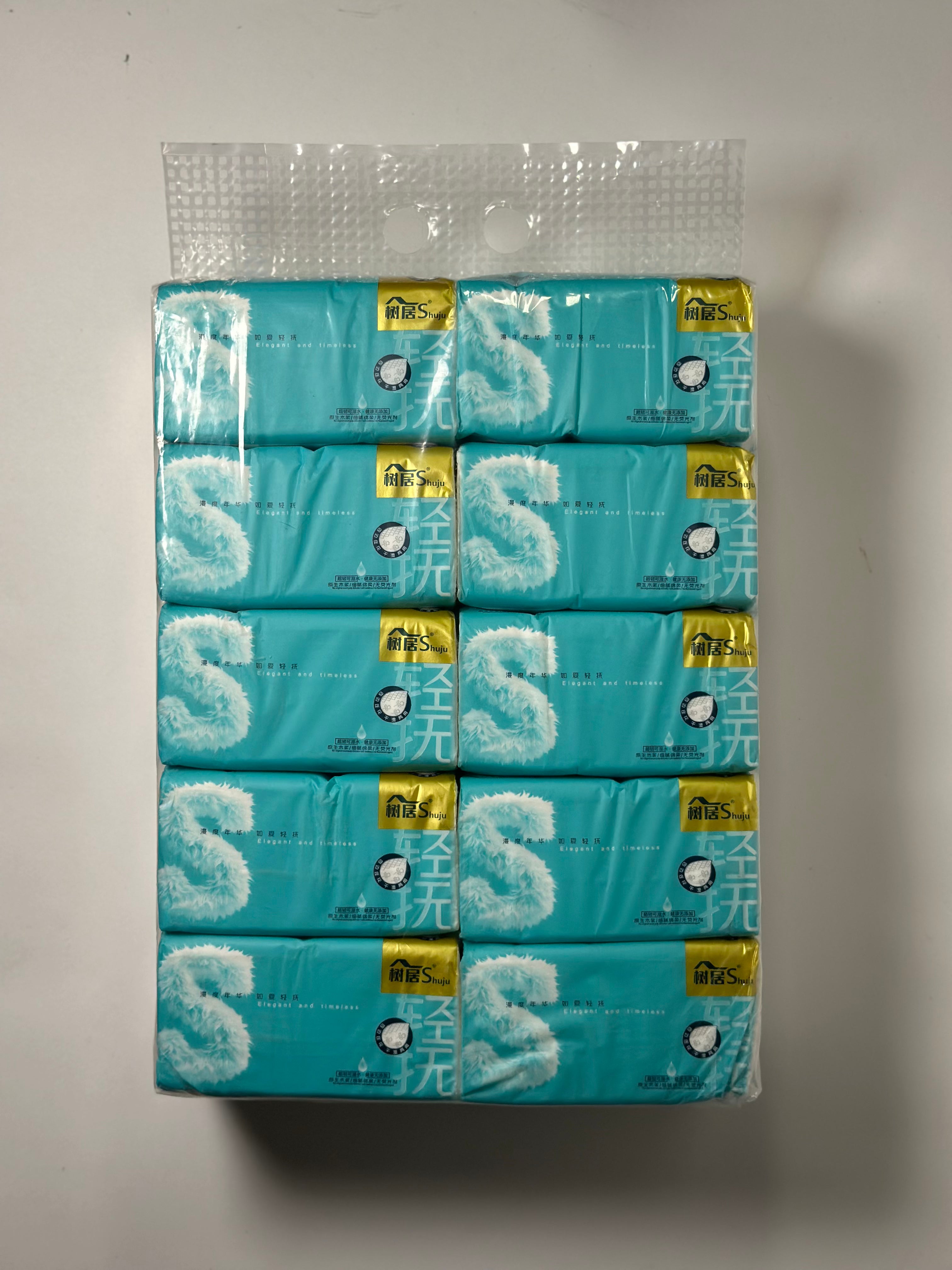 4 Ply Soft Tissues 10 Pcs (130x180 mm) 400 Sheets